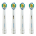 Końcówka do szczoteczek Oral-B KOŃCÓWKI DO SZCZOTECZKI ORAL-B EB18-4 3D WHITE BIAŁE 4 SZT.